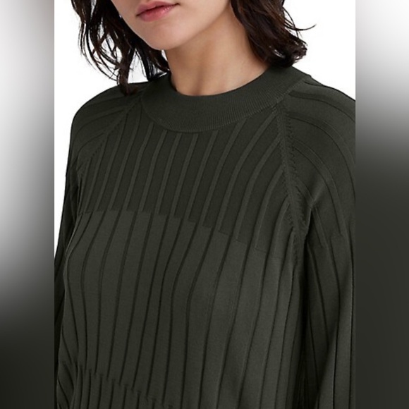 Club Monaco Bell-Sleeve Ribbed Sweater - Picture 9 of 10